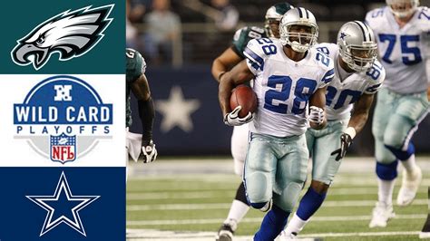 Eagles vs Cowboys 2009 NFC Wild Card 